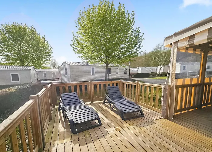 Mobil 8 Personnes Confort & Tranquillite Camping Litteau